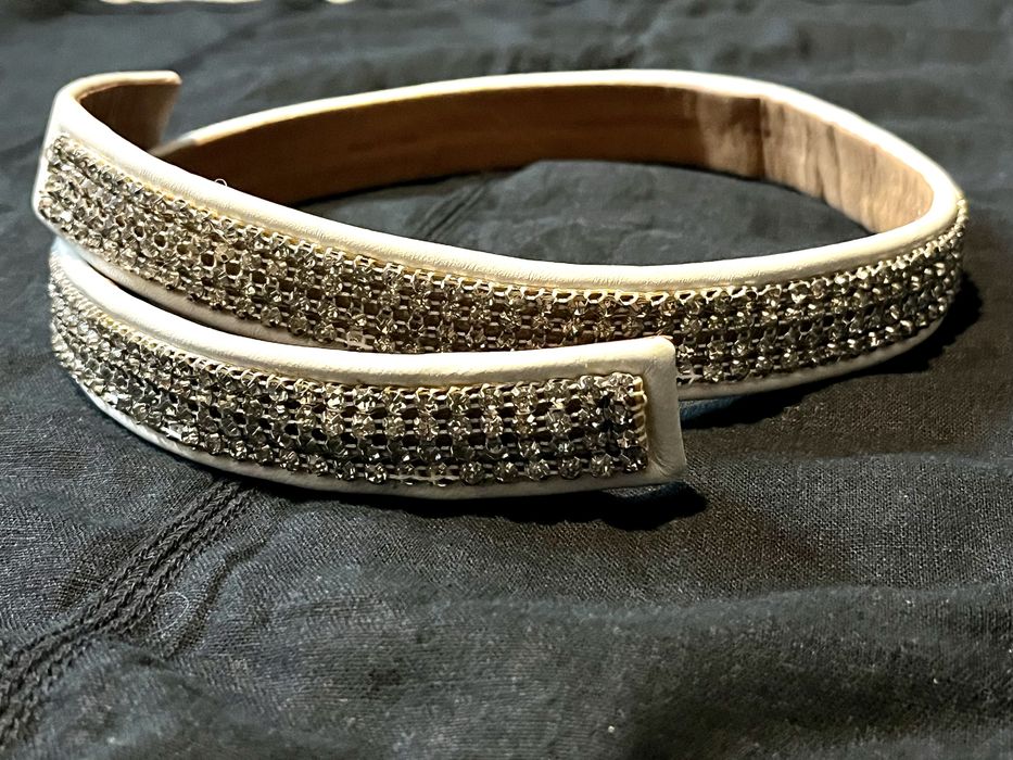 Pasek z kryształkami By Malene Birger roz.M