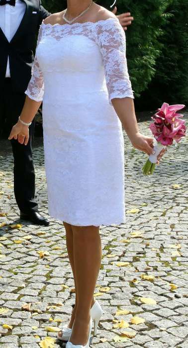 Suknia ślubna biała