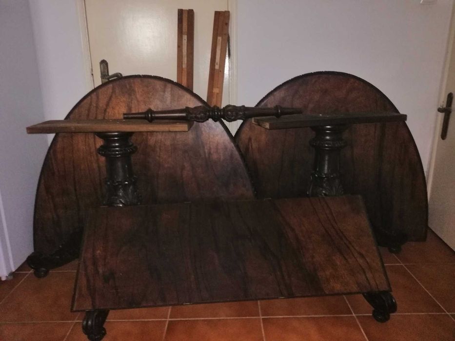 Mesa jantar extensível madeira maciça