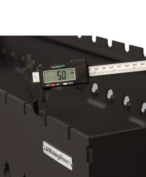 Grill węglowy ogrodowy na 18 szpikulec mangal XXL  SOLIDNY