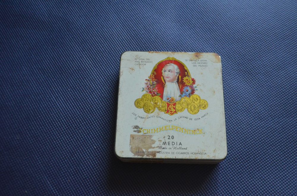 puszka kolekcjonerska  pudełko na cygara Schimmelpenninck