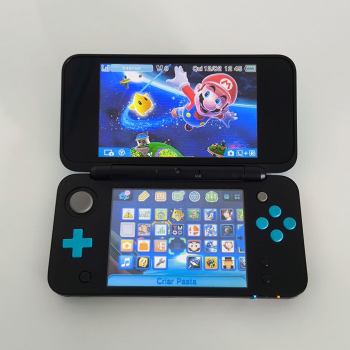New 2DS XL Desbloqueada 128GB + Extras