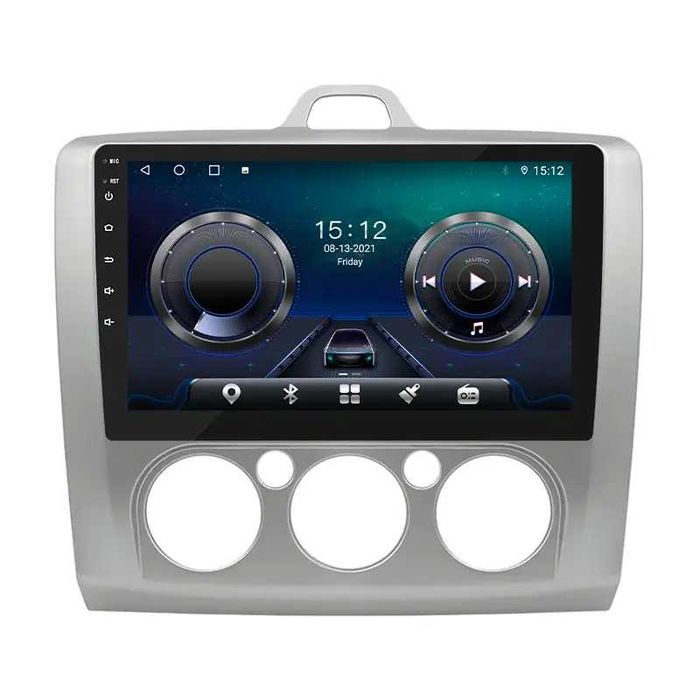 Штатна магнітола для Ford Focus III 2 Fiesta Kuga C-MAX Mondeo Ranger Tourneo Connect Escape EcoSport
