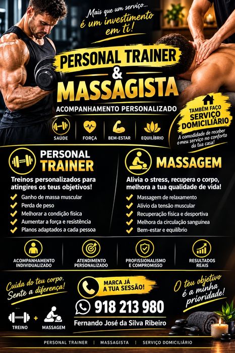 Personal Treiner e Massagista