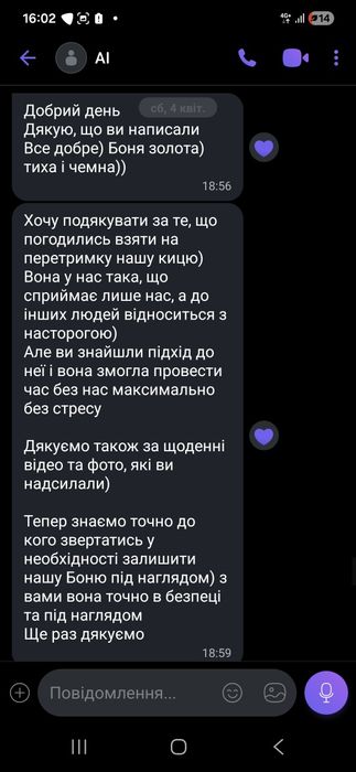 Перетримка тварин (тимчасова опіка) Хмельницький (Відгуки у фото)