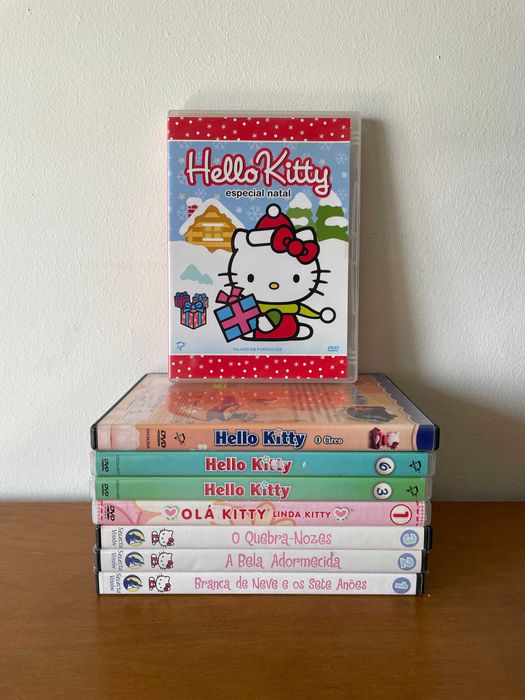 ᴾᵀ Lote DVDs Hello Kitty