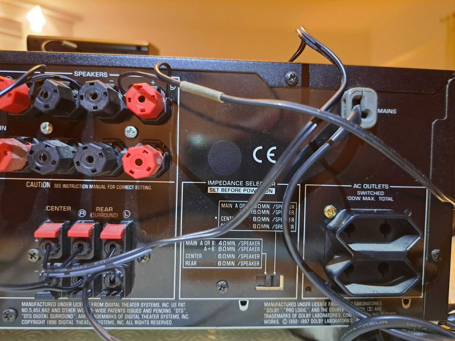 Amplificador Yamaha + Kit 5.1