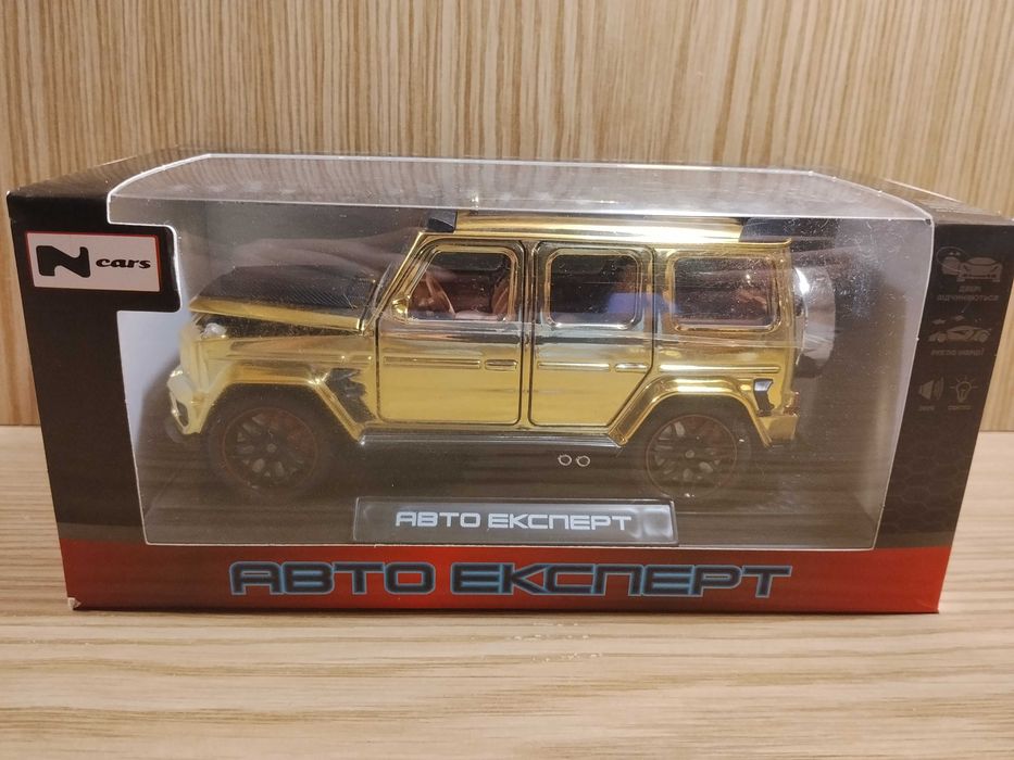 Модель Mercedes-Benz Brabus Gelandewagen 1:32 автоэксперт металл свет звук инерция Мерс Гелик Gelik машинка
