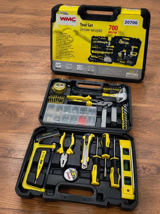 Zestaw narzędzi WMC Tools 700 elementów
