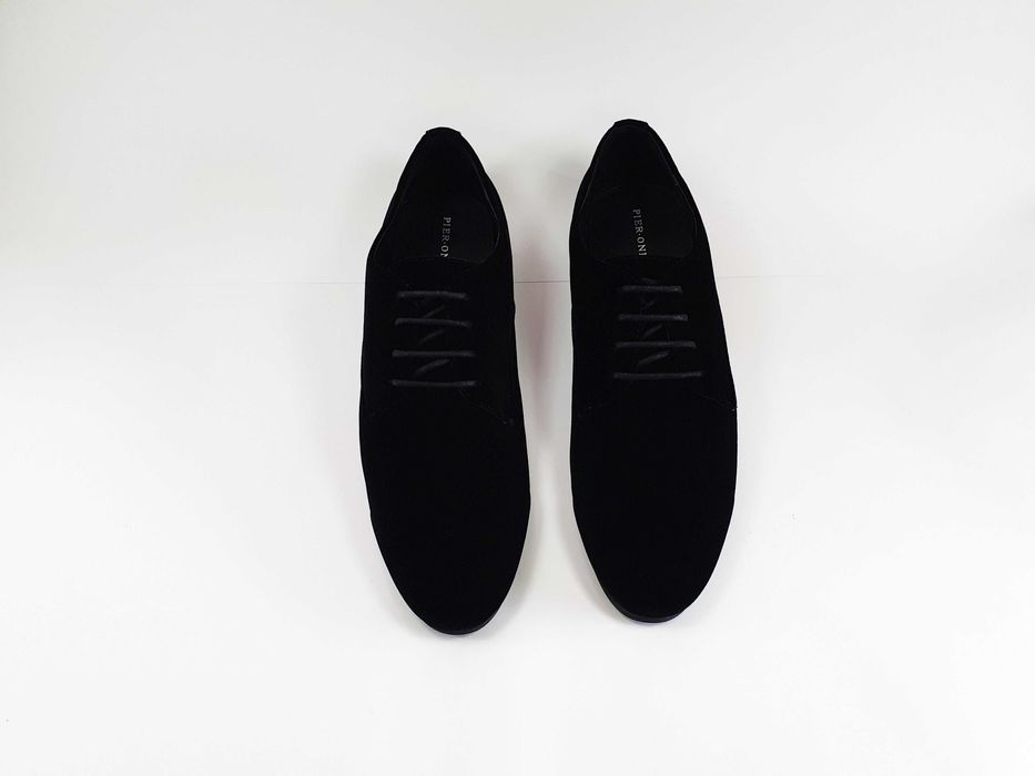 PIER ONE чорні велюрові туфлі 46 30 см 12 UK