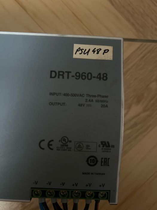 Zasilacz Mean Well DRT-960-48