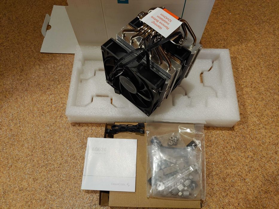 Кулер Deepcool AG620 (s2011, s2011-3,AM4, s2066, s1200, s1700, AM5, +)