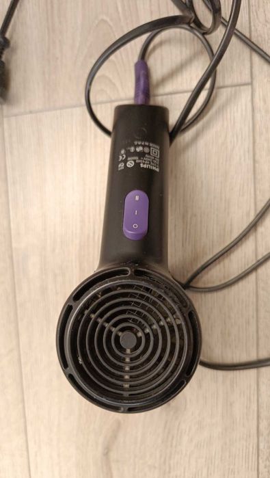 Фен Филипс PHILIPS, рабочий + насадка