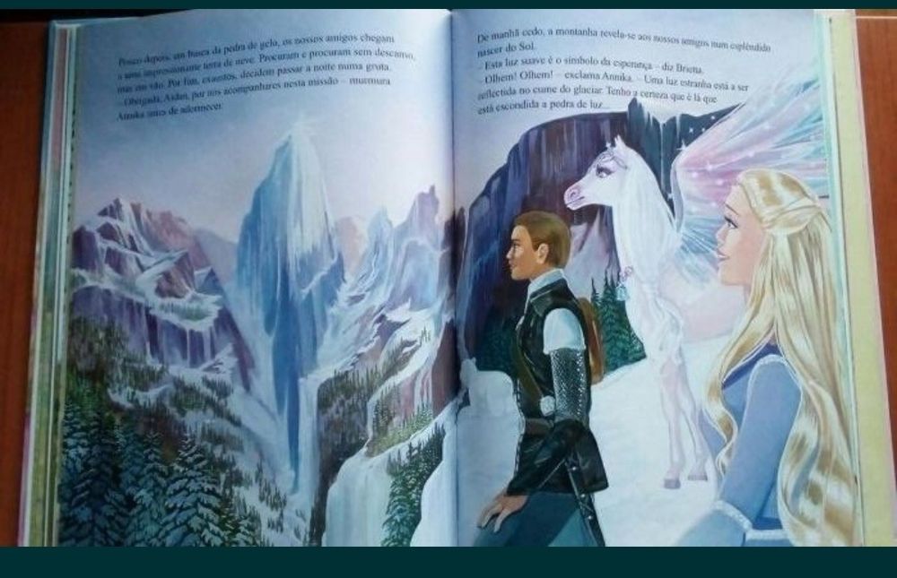 ENCANTADORl Livro Barbie A Princesa da Ilha
