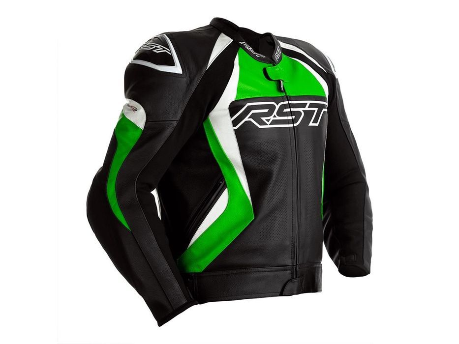 casaco em pele rst tractech evo 4 ce verde tam. 54/l