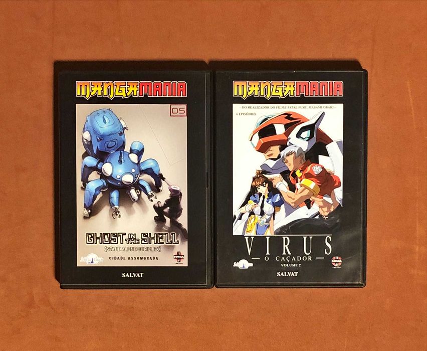 FILME DVD [22€ cada] Akira Escaflowne Evangelion Ghost Inuyasha Ninja