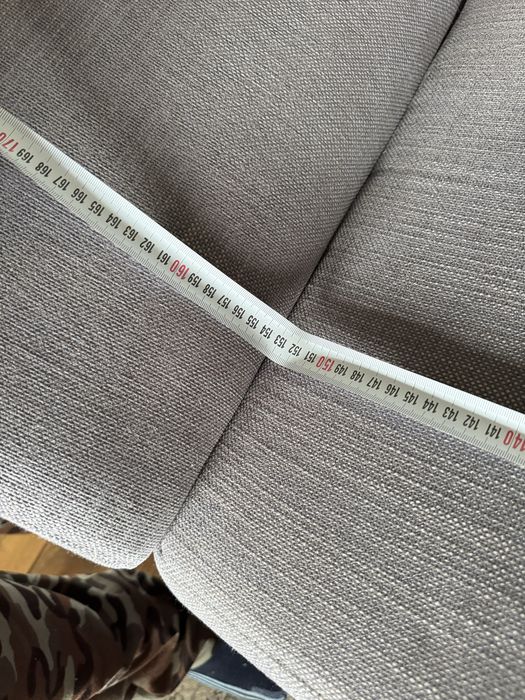 kanapa sofa szara regulowane zagłówki