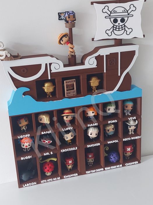 OP3 * Baza stojak ekspozytor One Piece Kinder Joy * Going Merry