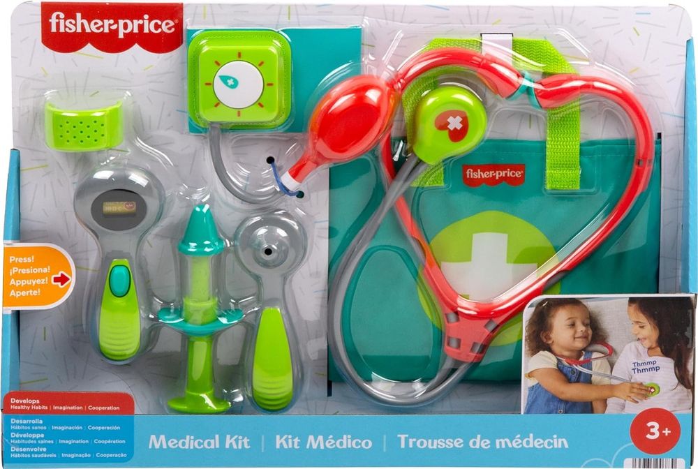 Набір лікаря Fisher-Price Medical Kit сумка аптечка фішер прайс