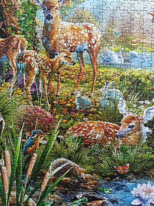 Puzzle Star 1000 Woodland life