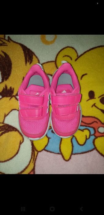 Buty adidas neonowy róż