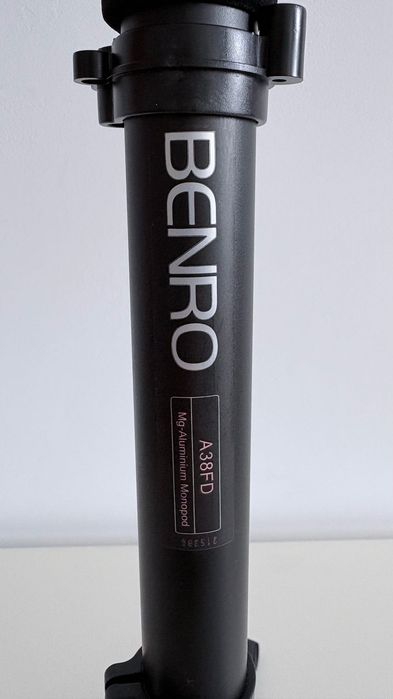 Benro Monopod - A38FD + VT2 aluminiowy
