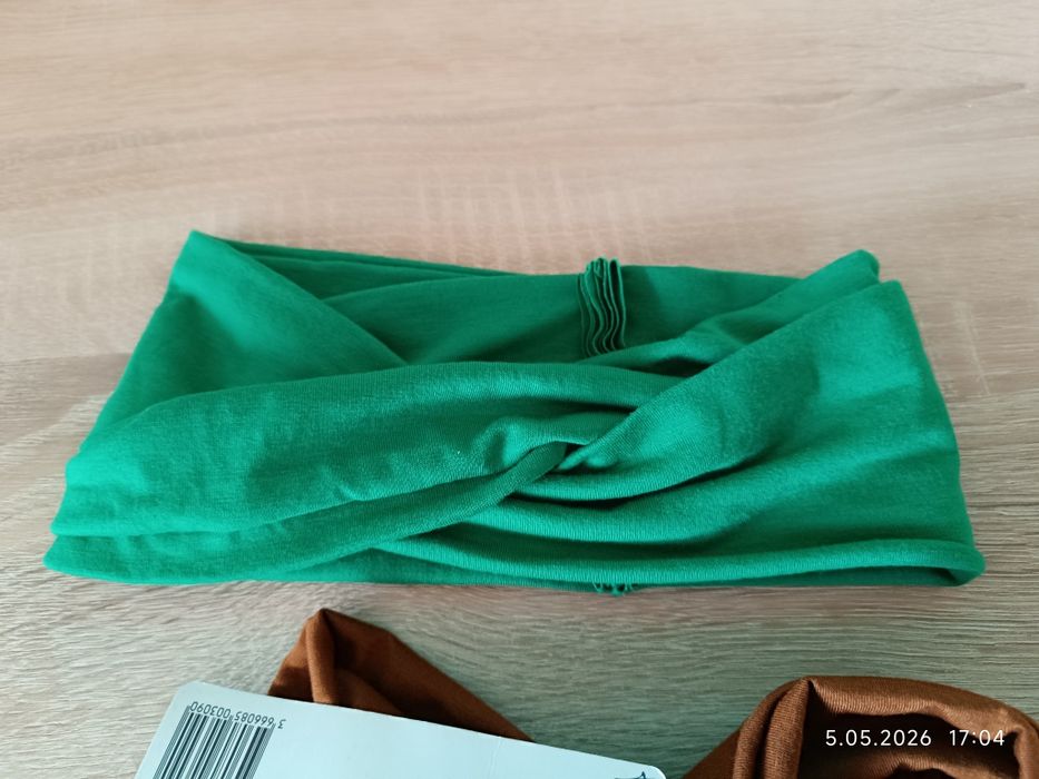 Zestaw 2 opaski na głowę szerokie