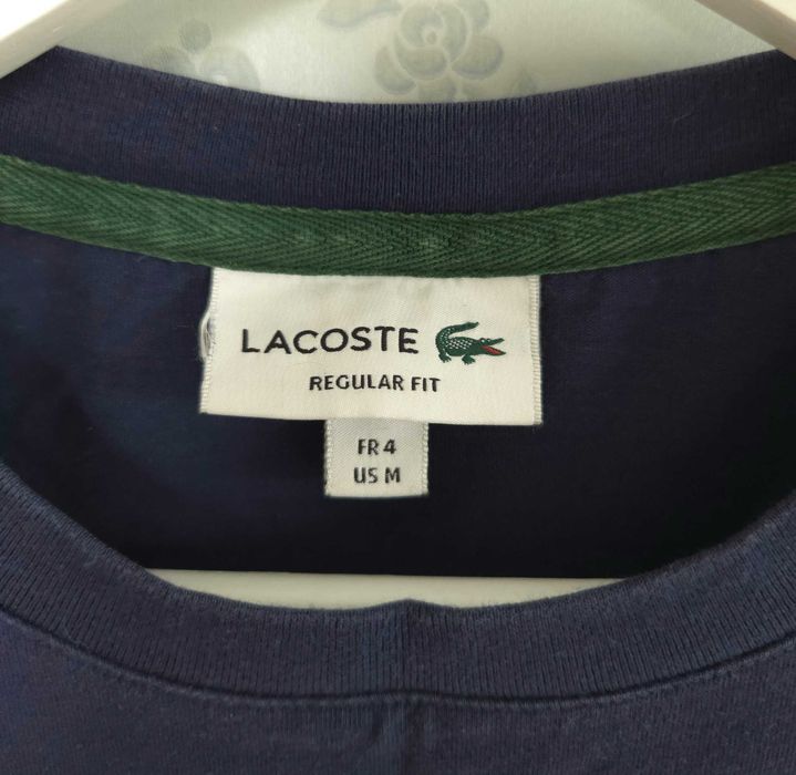 Lacoste big logo футболка