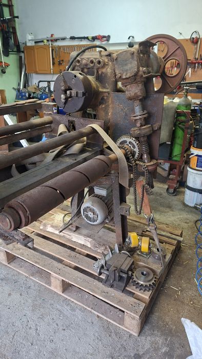 Tokarka do drewna duża