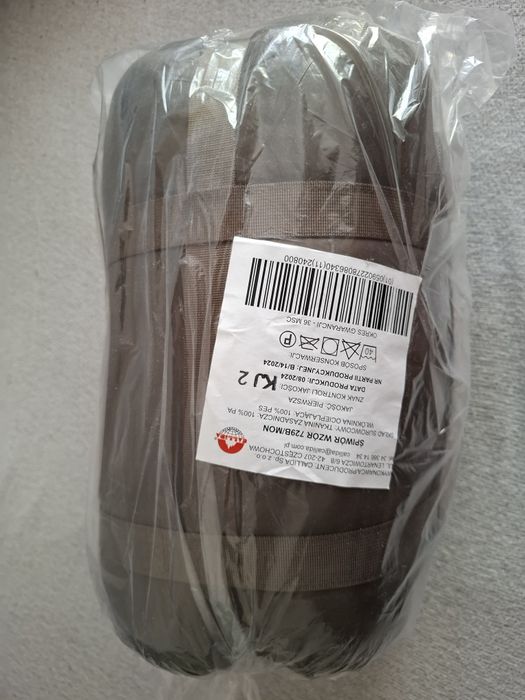 Śpiwór wojskowy wzór 729B/MON.