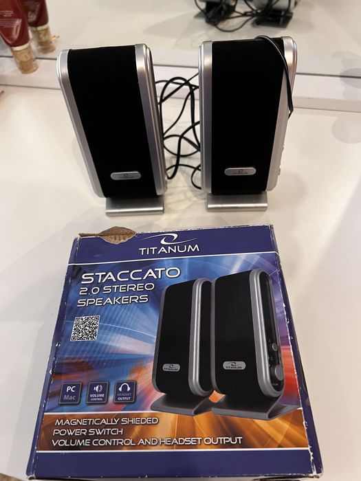 Głośniki Titanum Staccato 2.0 stereo Speakers