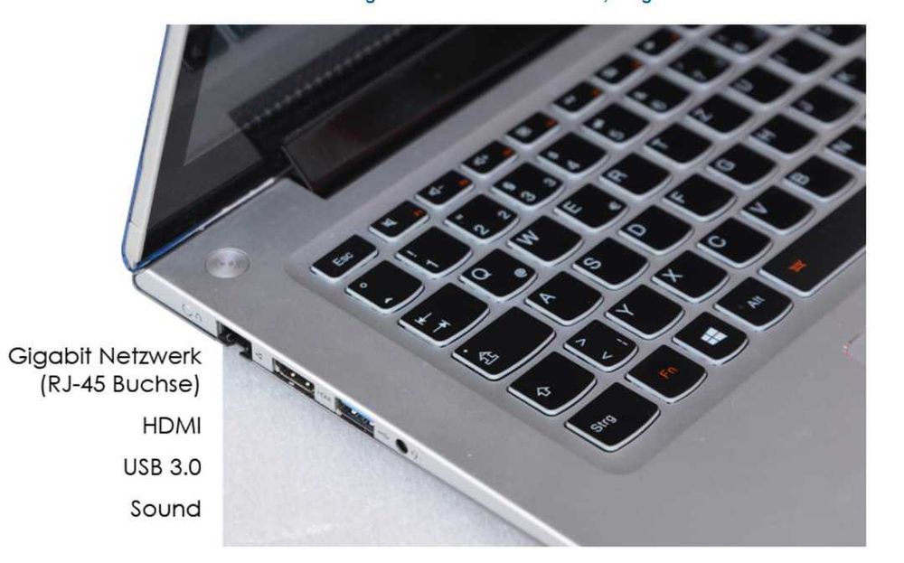 "Lenovo" Ultrabook U430 з сенсорним екраном та алюмінієвим корпусом.