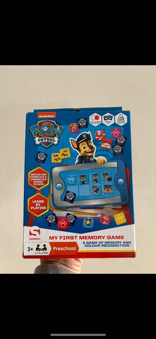 Psi patrol nowa gra memory i nowy zestaw do malowania piaskiem