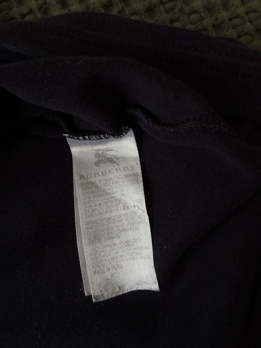 Футболка темно синя Burberry
