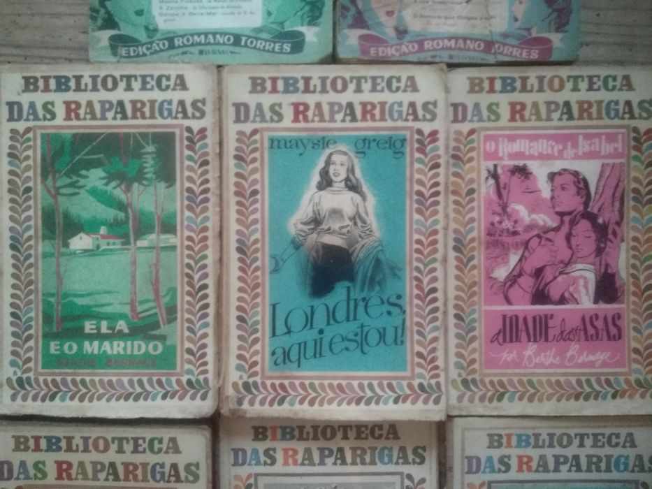 O Livro das Raparigas e Biblioteca das Raparigas (livros antigos)