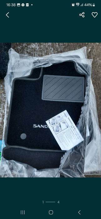 Orginalne dywaniki Dacia Sandero ll