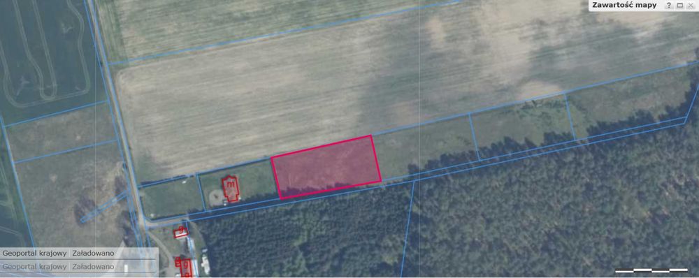 Sprzedam działkę w  Przybiernowie