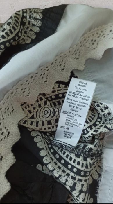 Saia Algodão Paisley