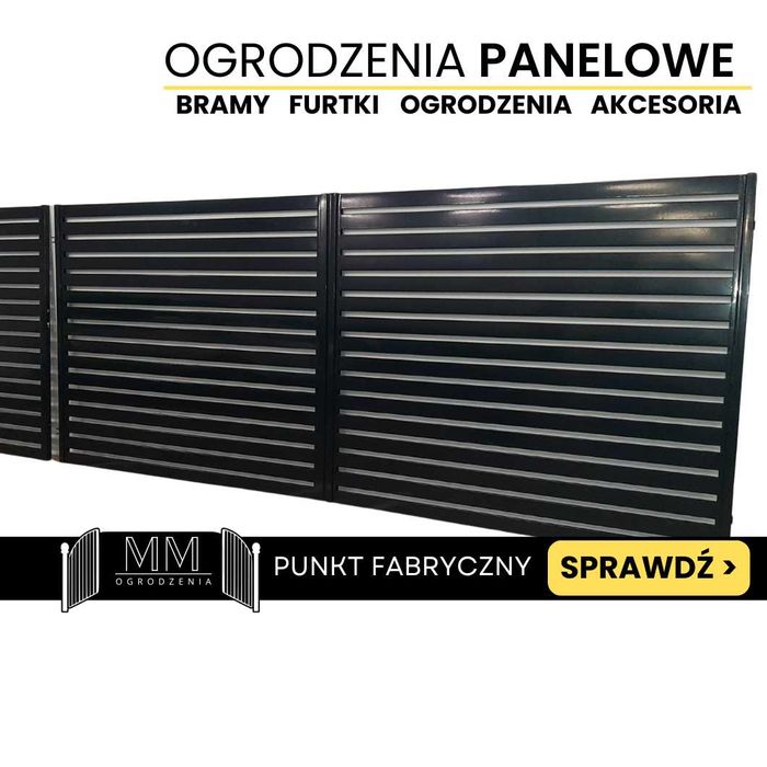 brama wjazdowa brama dwuskrzydłowa palisadowa komplet z akcesoriami