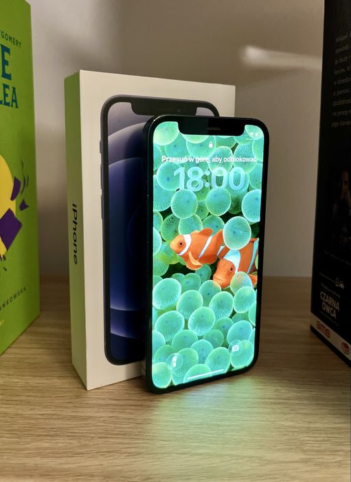 iPhone 12 mini - idealny ekran - faktura - dodatki
