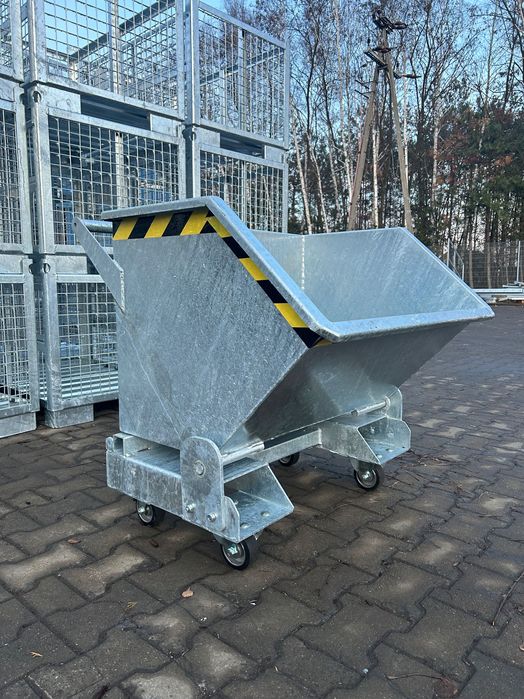 Kontener samowyładowczy / Koleba / Kontener pod cnc 250L ocynkowany