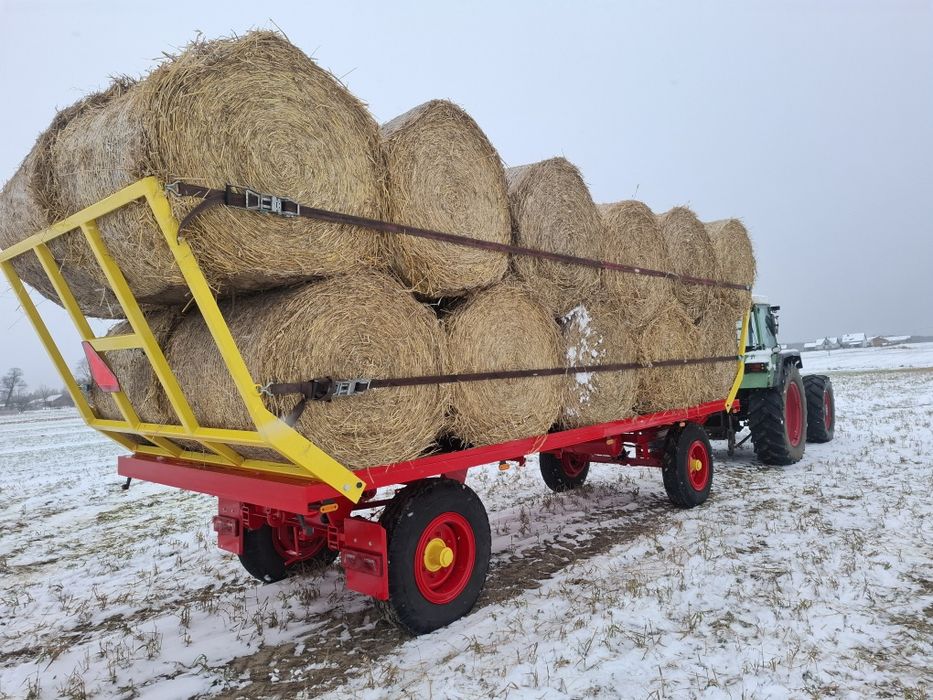 Przyczepa Platforma Laweta do bel HL IFA