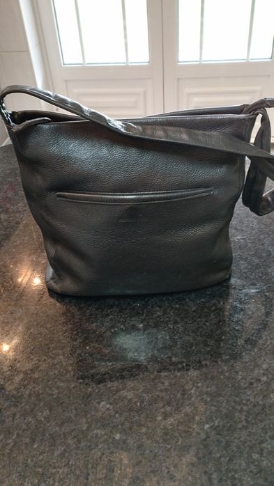 Bolsa em pele genuína