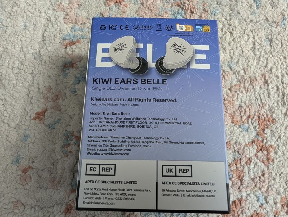 IEMs Kiwi Ears Belle
