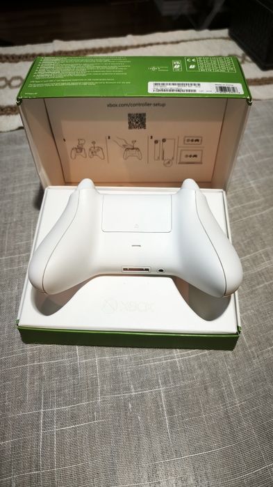 Pad kontroler Xbox Series X S One biały Robot White pudełko idealny