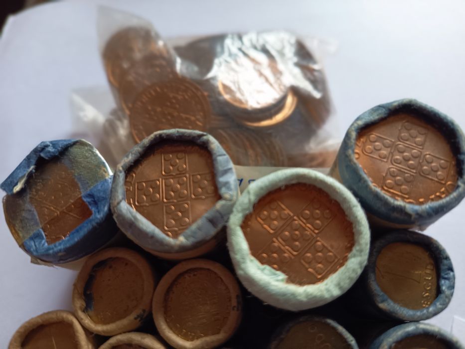 Rolos 2€ conmemorativas e escudos 1978 a 1982