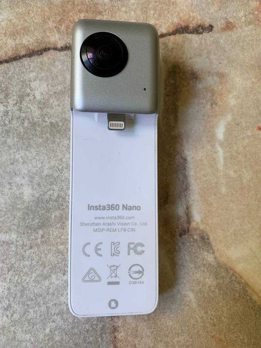 Панорамна 3K HD відеокамера Insta 360 Nano