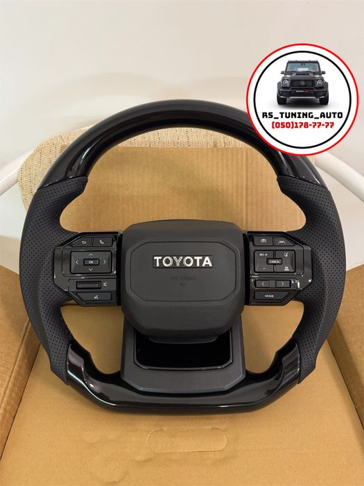 Кермо для Toyota Prado 250, 150, 120. Анатомічне. GR.