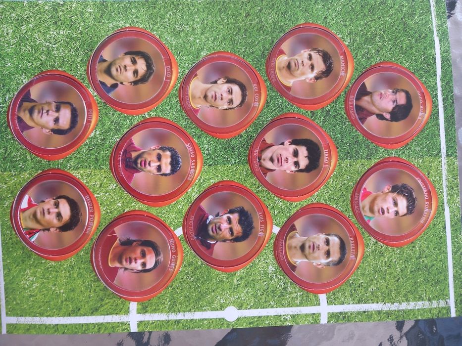 Colecção completa euro 2004.