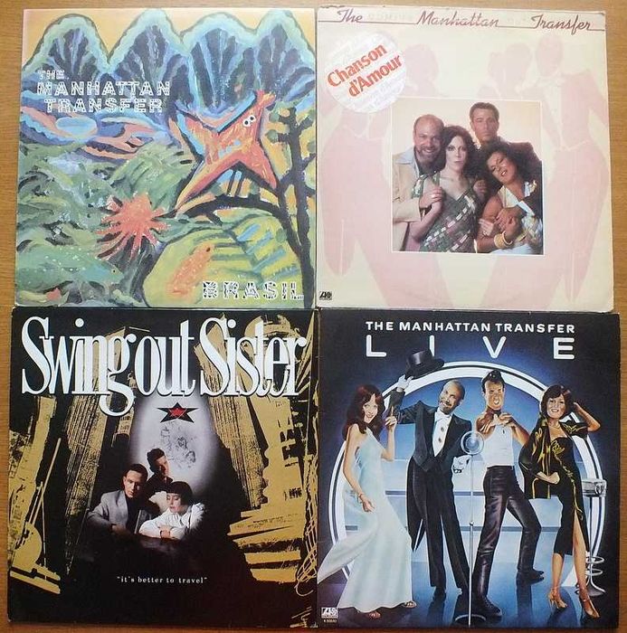 Płyty winylowe winyle MANHATTAN TRANSFER pakiet 4 LP za 60zł